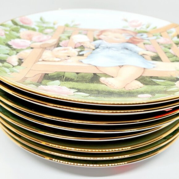 8 - Porcelain Collector Plate by Ruth J. Morehead from the Collection entitled - Picture 2 of 16